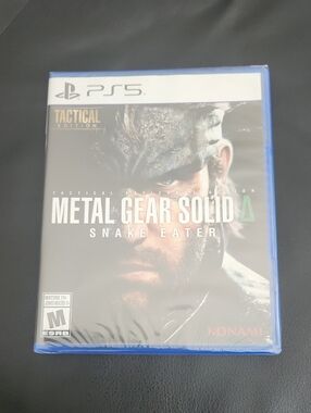 Metal Gear Solid Δ Snake Eater Tactical Edition (PS5) - Disc GAME Brand New